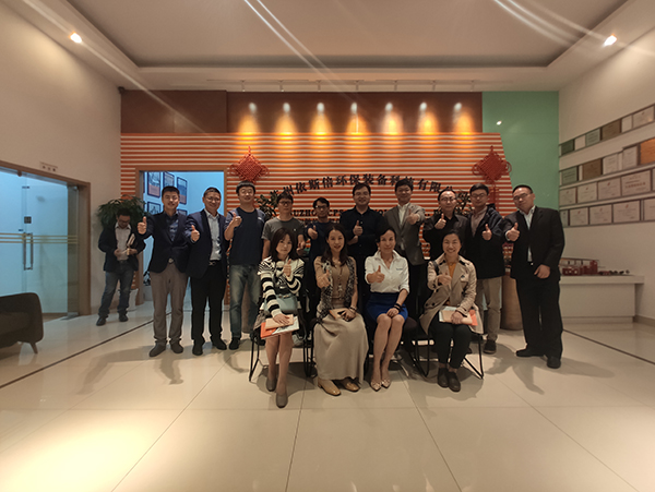 蘇州工業(yè)園區(qū)苗圃上市計劃企業(yè)家同學參觀依斯倍交流學習