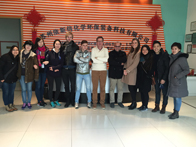 復旦大學留學生參觀依斯倍